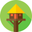 Tree house icon 64x64
