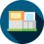 Modern house icon 64x64