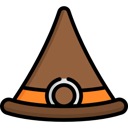 Witch hat icon