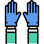 Rubber gloves icon 64x64