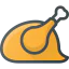 Roast chicken іконка 64x64