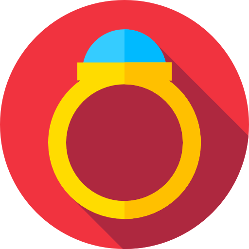 Diamond ring icon
