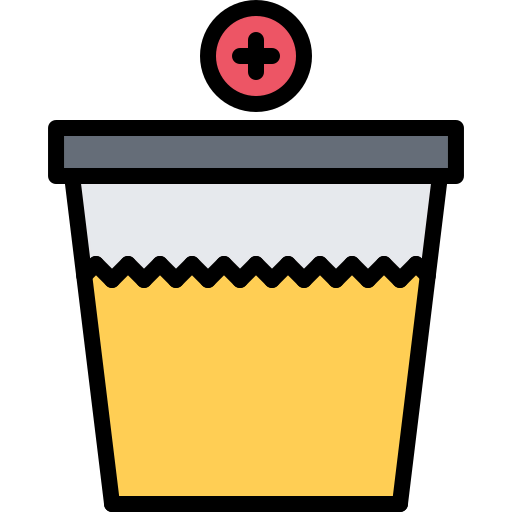 Urine sample icon