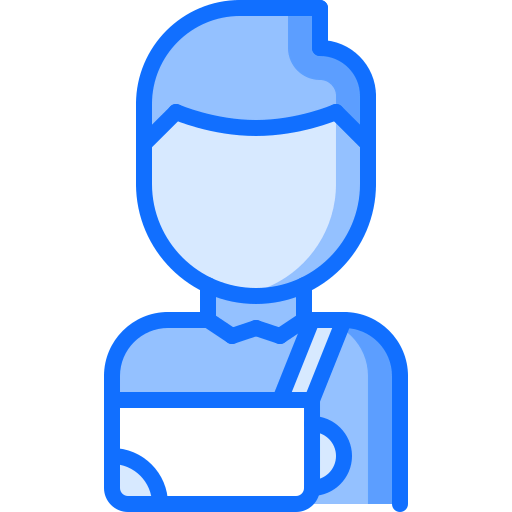 Arm plaster icon