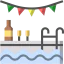 Birthday and party Ikona 64x64