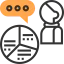 Pie chart icon 64x64