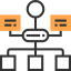 Hierarchical structure icon 64x64
