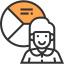 Pie chart icon 64x64