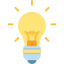 Light bulb icon 64x64