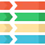 Bar chart icon 64x64