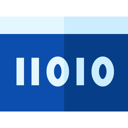 Binary code Ikona