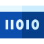 Binary code icon 64x64