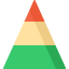 Pyramid chart Ikona 64x64