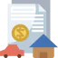 Business and finance icon 64x64