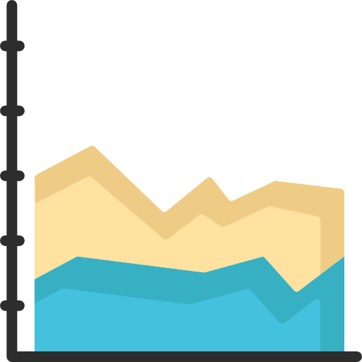 Line chart icon