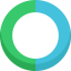 Pie chart icon 64x64