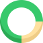 Pie chart icon 64x64