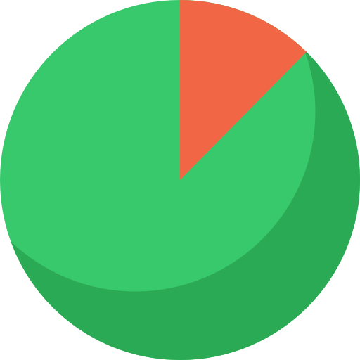 Pie chart icon