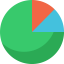 Pie chart icon 64x64
