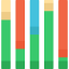 Bar chart icon 64x64