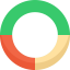 Pie chart icon 64x64