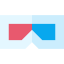 3d glasses icon 64x64