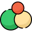 Venn diagram icon 64x64