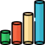 Bar chart icon 64x64
