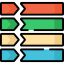 Bar chart icon 64x64