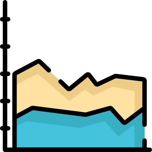 Line chart icon
