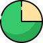 Pie chart icon 64x64