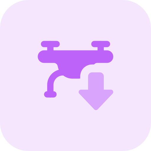Downwards icon