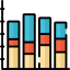 Bar chart icon 64x64