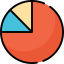 Pie chart icon 64x64
