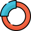 Pie chart icon 64x64