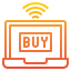 Online shopping icon 64x64