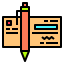 Cheque icon 64x64