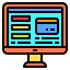 Online shopping icon 64x64