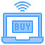 Online shopping icon 64x64