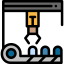 Industrial robot icon 64x64