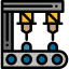 Industrial robot icon 64x64