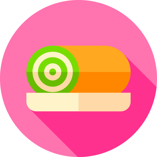 Roll cake icon