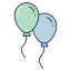 Balloons icon 64x64