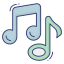 Musical note icon 64x64