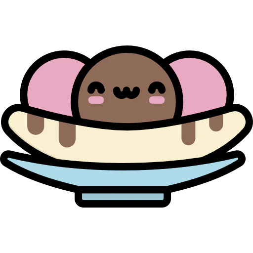 Banana split icon