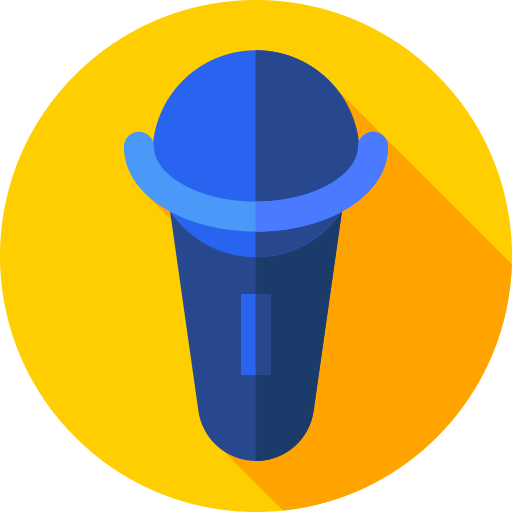 Singing icon
