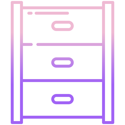Makeup container icon