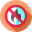 No fire アイコン 64x64