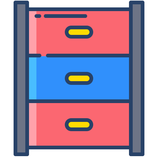 Makeup container icon