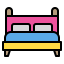 Bed icon 64x64